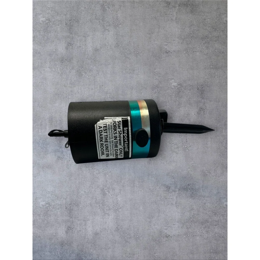 Star Shower Laser Light Projector Black Green Star Display Auto Dusk/Dawn